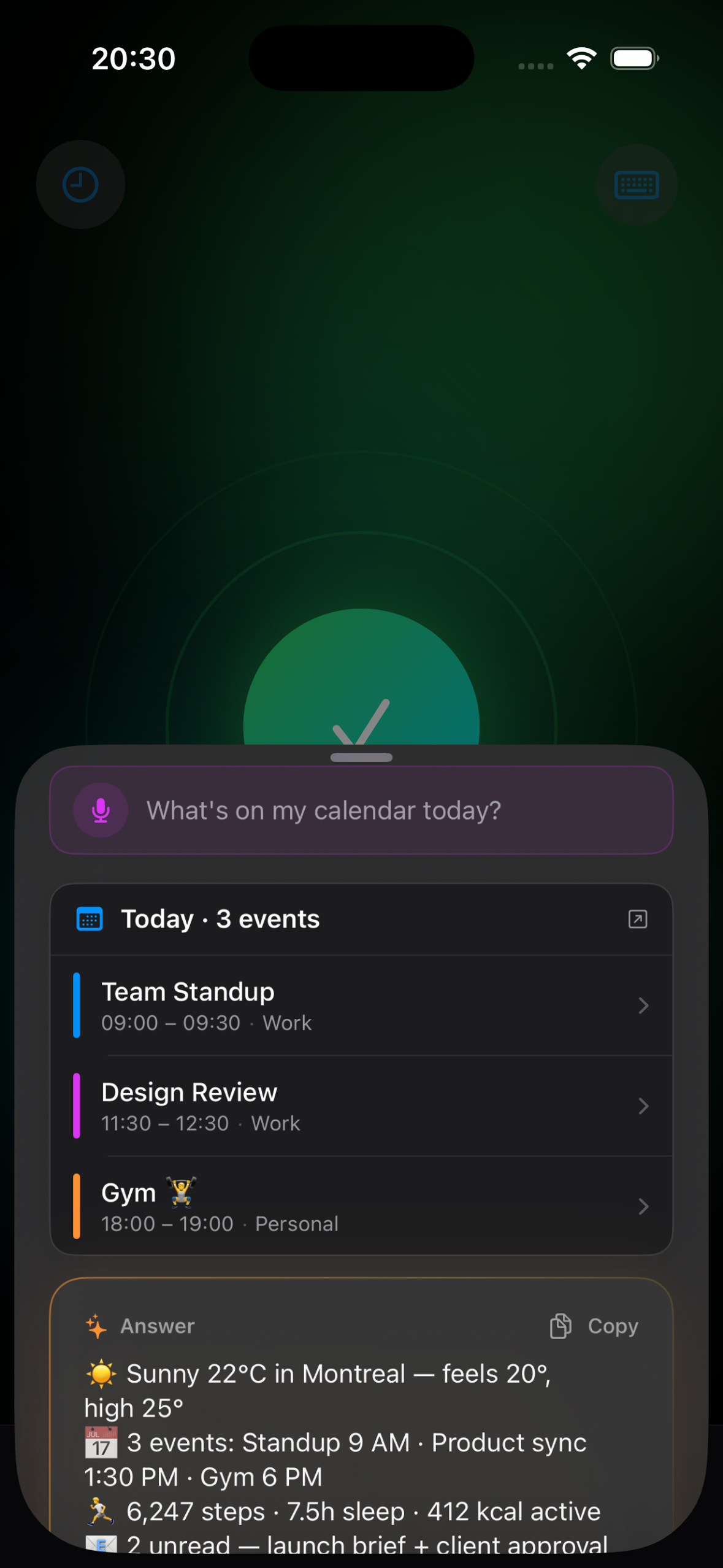 Agent — LucidPal screenshot